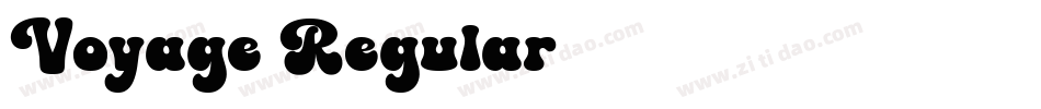Voyage Regular字体转换